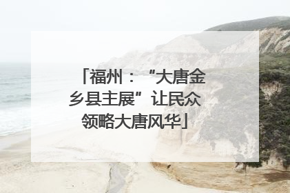 福州：“大唐金乡县主展”让民众领略大唐风华