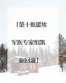 第十批援埃军医专家组凯旋回渝