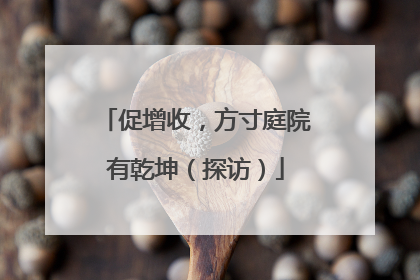促增收，方寸庭院有乾坤（探访）