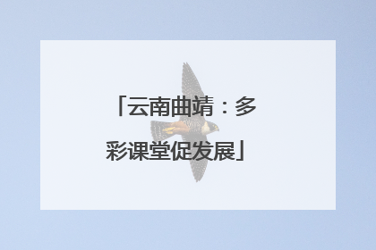 云南曲靖：多彩课堂促发展