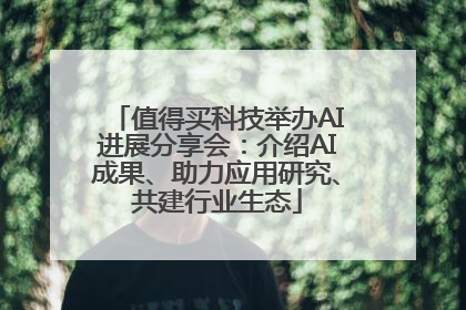 值得买科技举办AI进展分享会：介绍AI成果、助力应用研究、共建行业生态