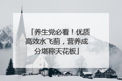 养生党必看！优质高效水飞蓟，营养成分堪称天花板