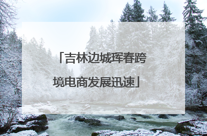 吉林边城珲春跨境电商发展迅速