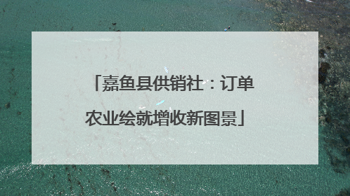 嘉鱼县供销社：订单农业绘就增收新图景