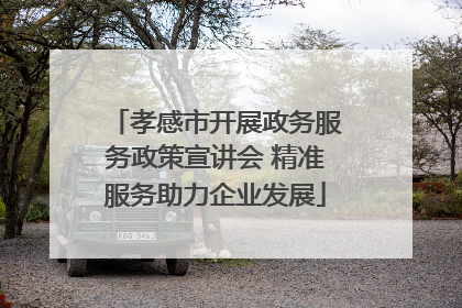 孝感市开展政务服务政策宣讲会 精准服务助力企业发展
