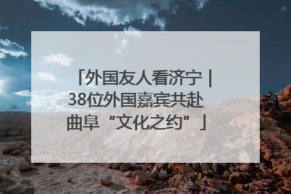 外国友人看济宁｜38位外国嘉宾共赴曲阜“文化之约”