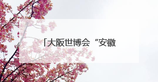 大阪世博会“安徽活动日”：AI赋能“皖”美生活