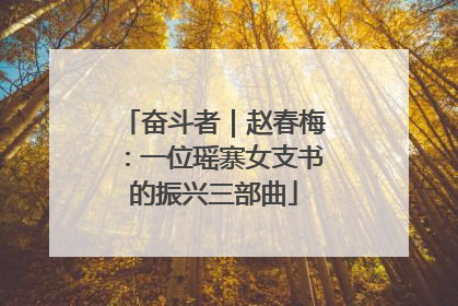 奋斗者｜赵春梅：一位瑶寨女支书的振兴三部曲
