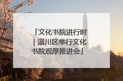 文化书院进行时｜淄川区举行文化书院观摩推进会