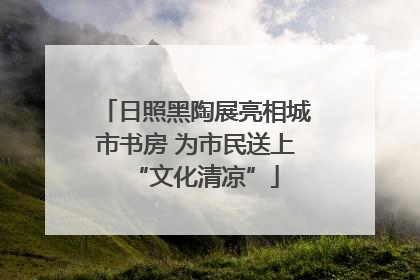 日照黑陶展亮相城市书房 为市民送上“文化清凉”