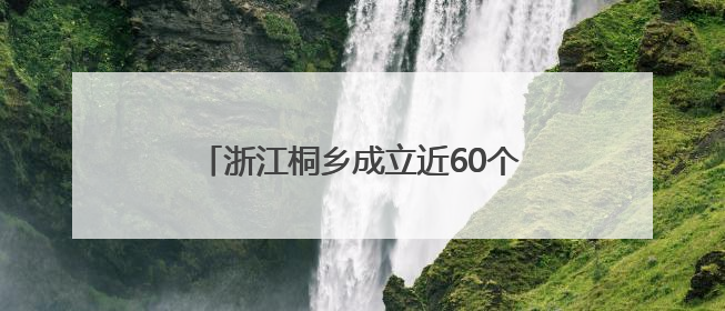 浙江桐乡成立近60个县域教联体 做大心理健康教育“朋友圈”