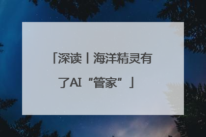 深读丨海洋精灵有了AI“管家”