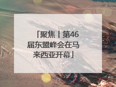 聚焦丨第46届东盟峰会在马来西亚开幕
