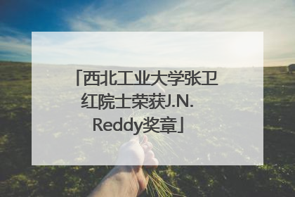 西北工业大学张卫红院士荣获J.N.Reddy奖章