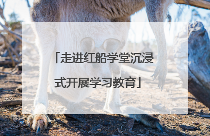 走进红船学堂沉浸式开展学习教育