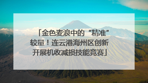 金色麦浪中的“精准”较量！连云港海州区创新开展机收减损技能竞赛