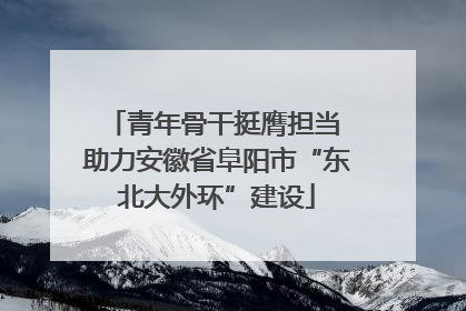 青年骨干挺膺担当 助力安徽省阜阳市“东北大外环”建设