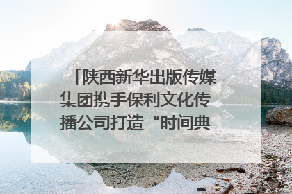 陕西新华出版传媒集团携手保利文化传播公司打造“时间典藏”数字艺术馆