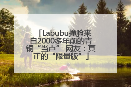 Labubu撞脸来自2000多年前的青铜“当卢” 网友：真正的“限量版”